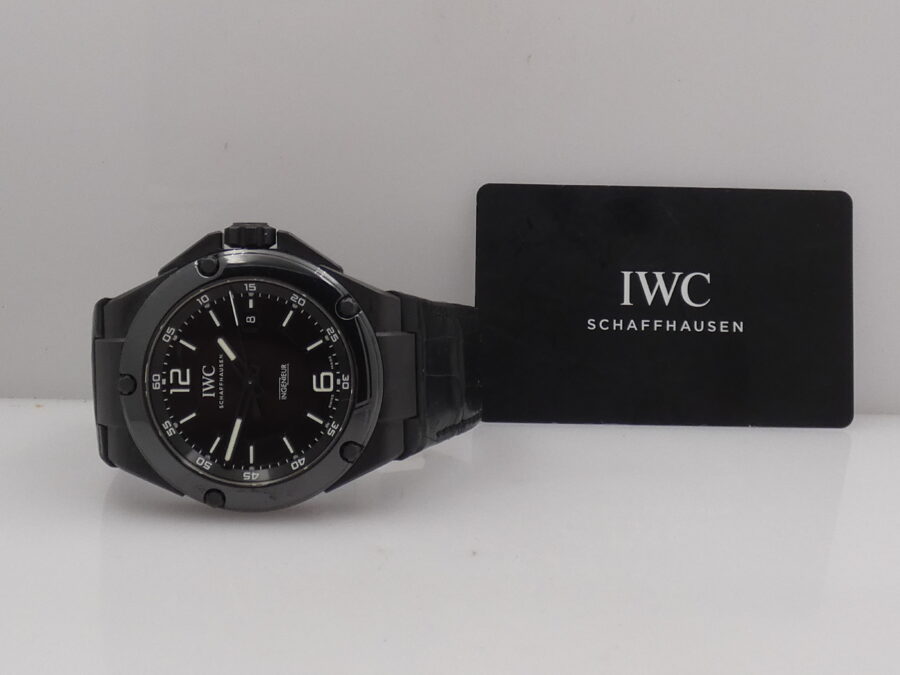 IWC Ingenieur AMG Black Series Ceramic IW3225 46mm WITH PAPERS Anno 2017 Automatic Date - immagine 11