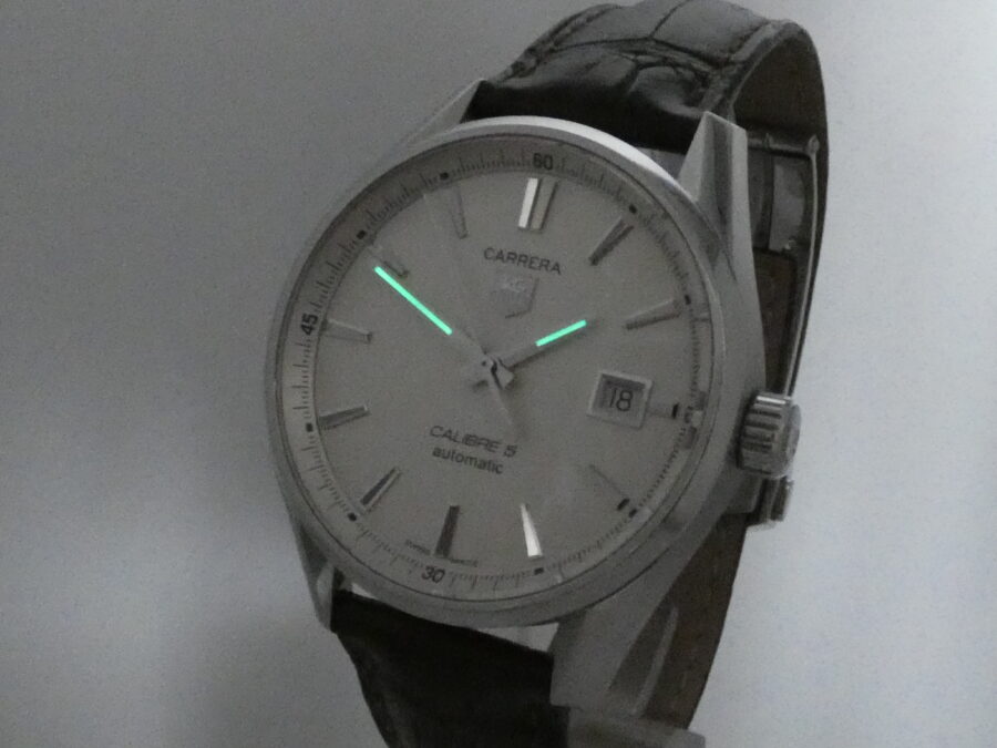 TAG Heuer Carrera Calibre 5 WAR211B ANNI 2000's Automatico Acciaio - immagine 12