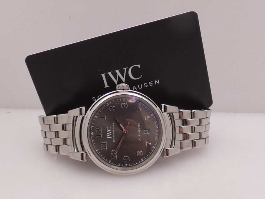 IWC Da Vinci Automatic IW356602 With PAPERS Grey Dial Anno 2018 Acciaio Braccialato - immagine 11