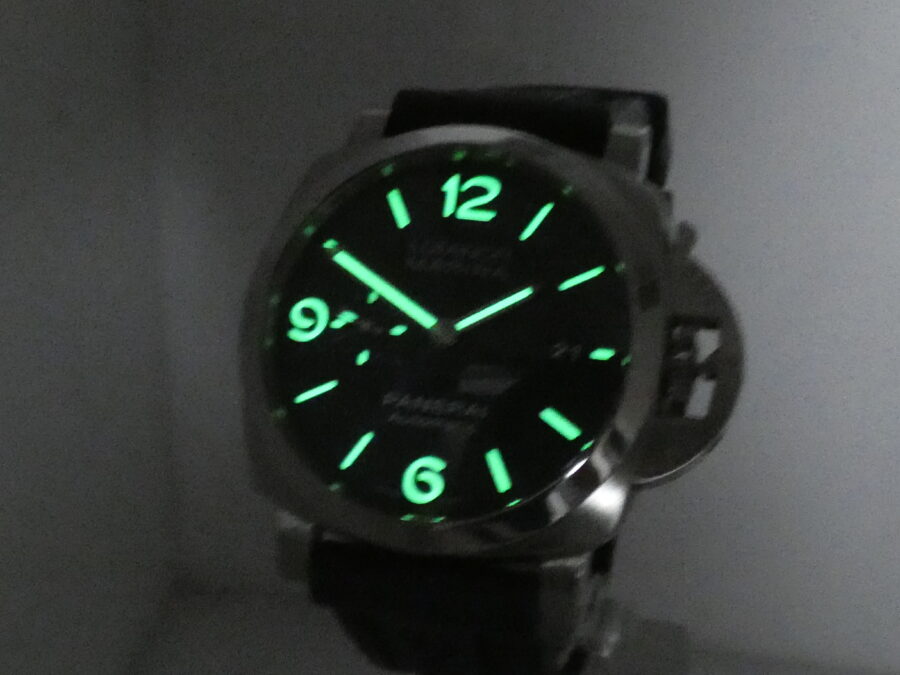 Panerai Luminor Marina PAM01313 BOX&PAPERS Anni 2021 BLUE DIAL Automatico Acciaio OP7393 - immagine 11