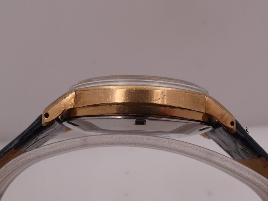 Olma Duo Date Automatic Laminato Oro Rosa 18Kt Anni 60's Vintage - immagine 11