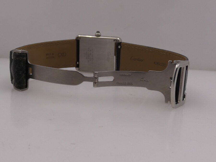 Cartier Tank Solo 3169 With PAPERS Anno 2017 TOP CONDITION Acciaio - immagine 12