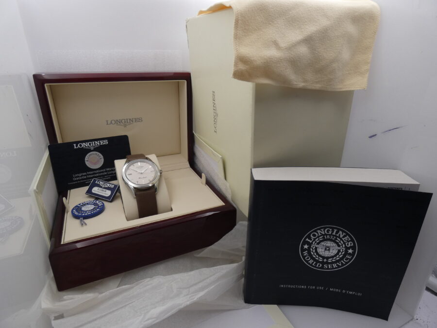 Longines Silver Arrow L2.834.4 NUOVO BOX PAPERS & TAG PRICE Anno 2025 Automatico Acciaio - immagine 12