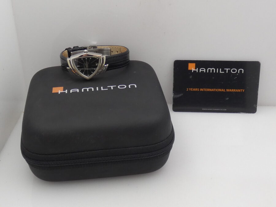Hamilton Ventura Lady 24mm Registered Edition BOX&PAPERS Anni 90's Ref. 6259 - immagine 11