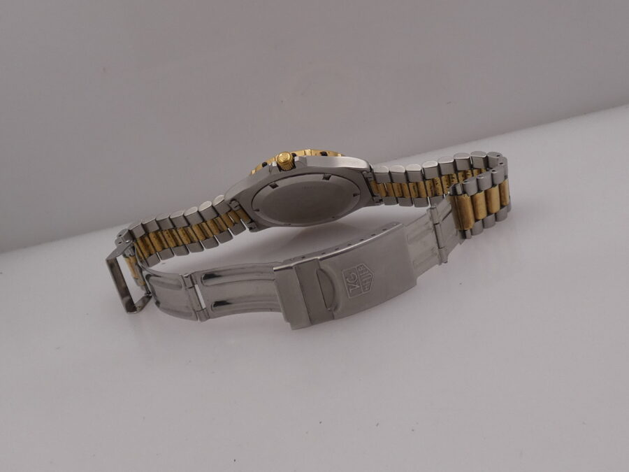 TAG Heuer 3000 Professional Acciaio&Oro 18 kt G.F. Anni 80 Braccialato Ref. 934.206 - immagine 13