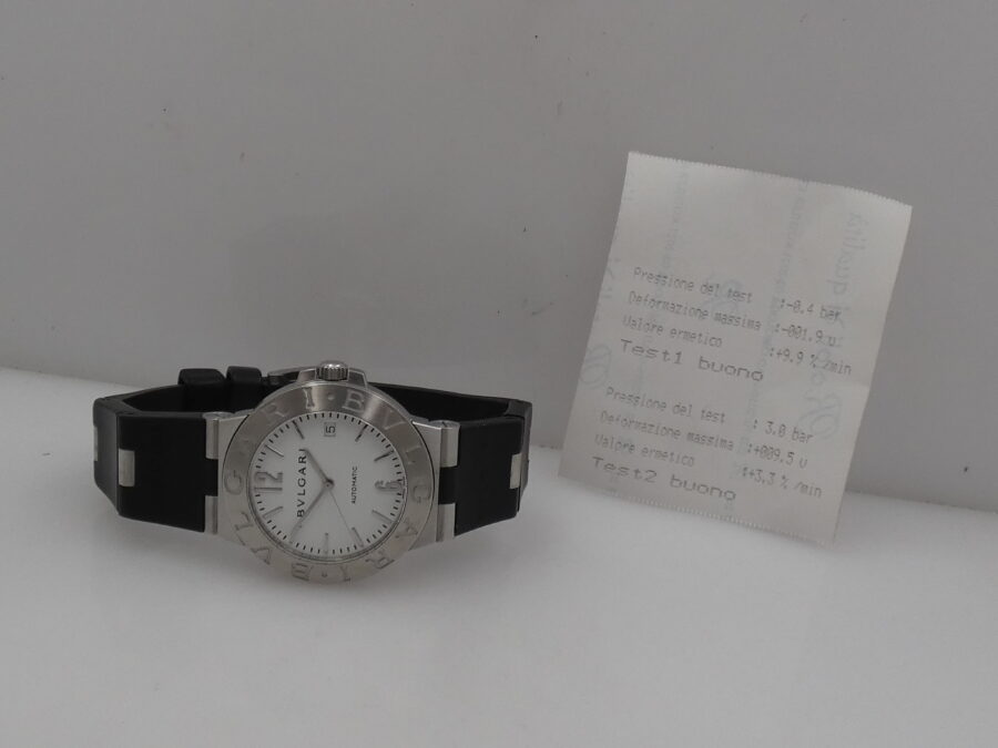 Bulgari Diagono LCV 38 S 38mm Automatico Acciaio Anni 2000 - immagine 12