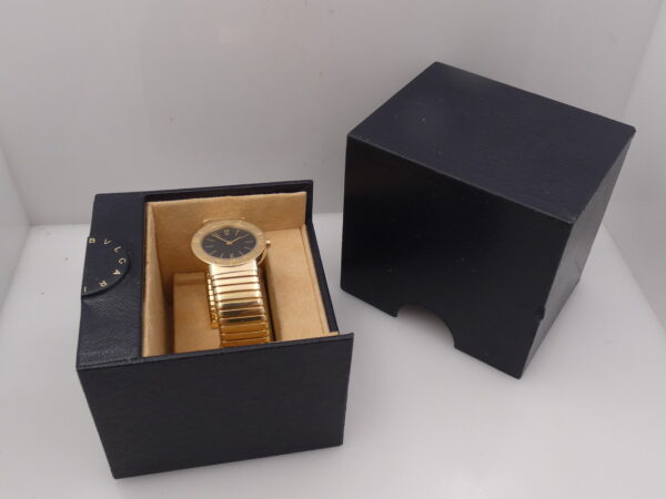 Bulgari Bulgari Tubogas Lady ORO MASSICCIO 18KT BB 26 2T WITH BOX Anni 90's