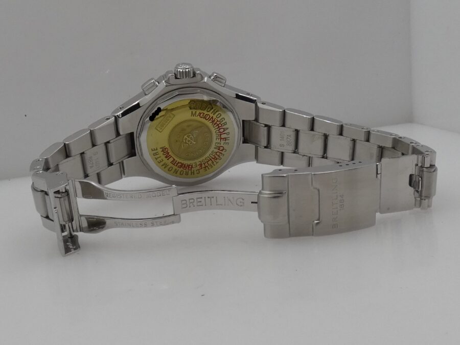 Cronografo Breitling Hercules 45mm TOP CONDITION A39362 Anni 2000's Automatico Acciaio - immagine 12