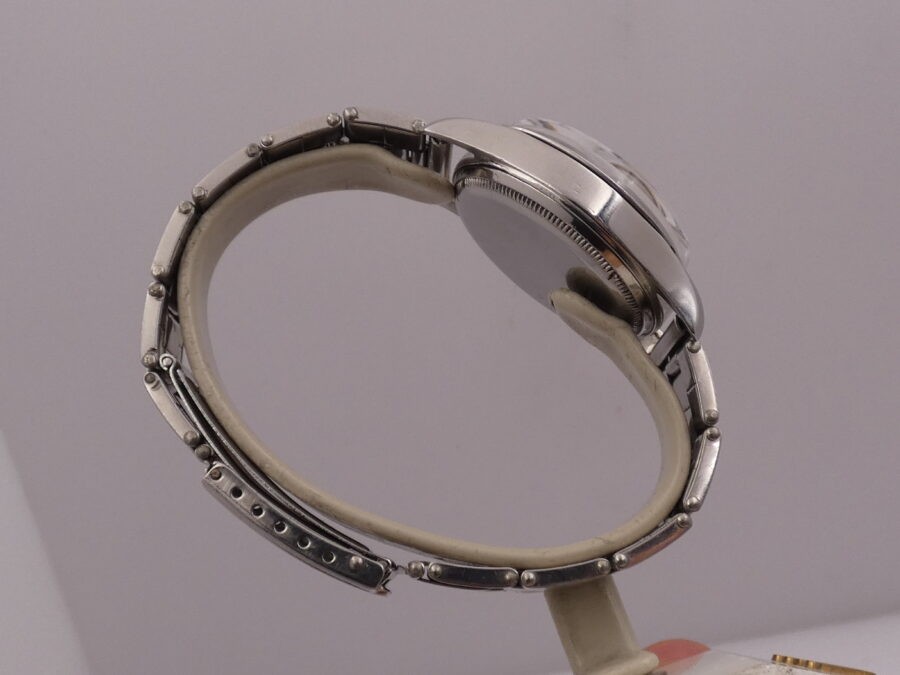 Tudor By Rolex Tuxedo 7951 Prince Oysterdate 34mm ANNO 1956 Automatico Butterfly Bracciale Rivettato - immagine 13