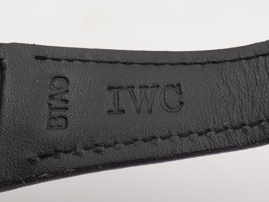 IWC Ingenieur Automatic IW3234 With PAPERS Lunetta Nera In Ceramica Acciaio - immagine 13