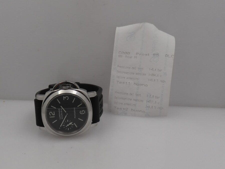 Panerai Luminor Marina PAM00001 Limited Edition 3000pc Anno 1999 Manuale Acciaio OP 6518 - immagine 12