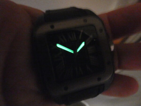 Cartier Santos 100 XL 2656 - W2020010 38mm Steel & Titanium TOP CONDITION Automatic Like New