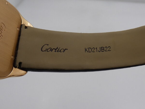 Cartier Santos Dumont 2650 Large Model Oro Rosa 18Kt Diamond Set TOP CONDITION Manuale