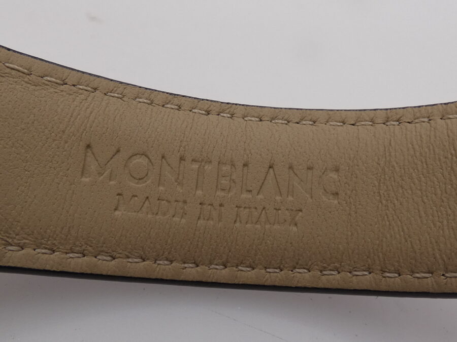Montblanc Tradition 40mm 127775 NEW BOX&PAPERS STICKERS Mai Indossato Anno 2025 Acciaio - immagine 12