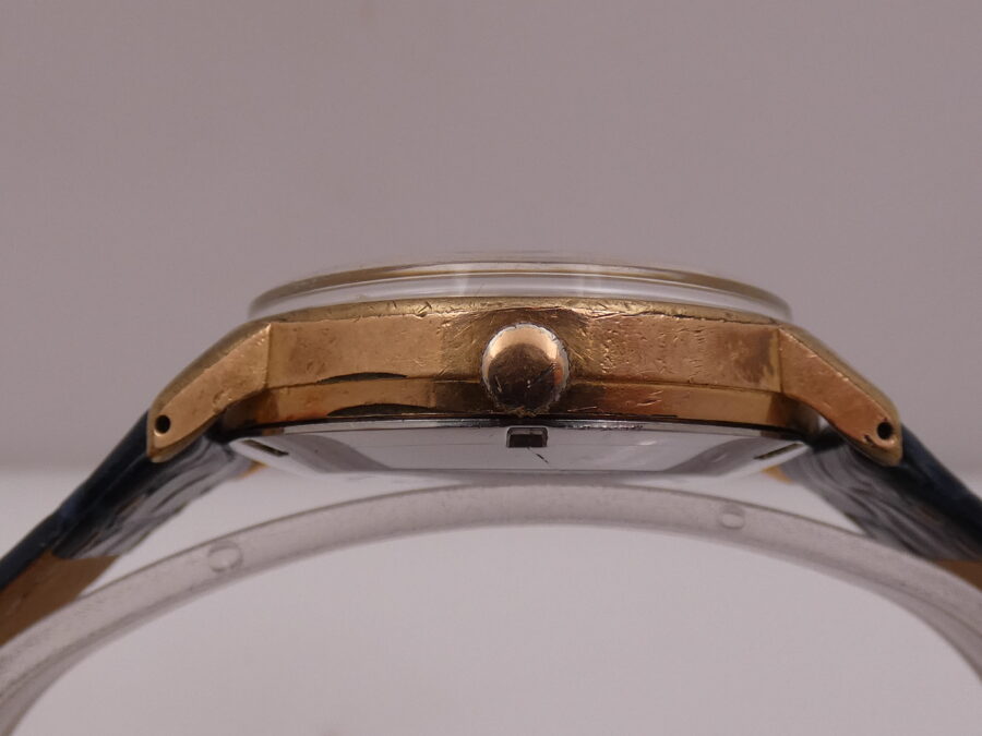 Olma Duo Date Automatic Laminato Oro Rosa 18Kt Anni 60's Vintage - immagine 12