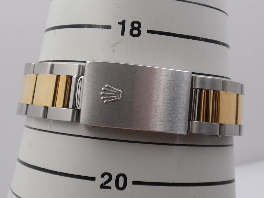 Rolex Datejust 16203 N.O.S. BOX&PAPERS Italia NO HOLES Acciaio & Oro 18Kt Anno 1999 MAI INDOSSATO Automatico - immagine 13