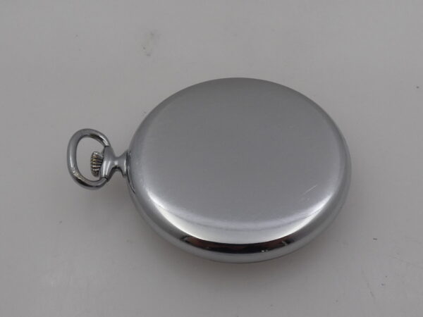 Omega Pocket Watch From 1980 With BOX Manuale Cal. 960 White Dial Ref. 121.1740