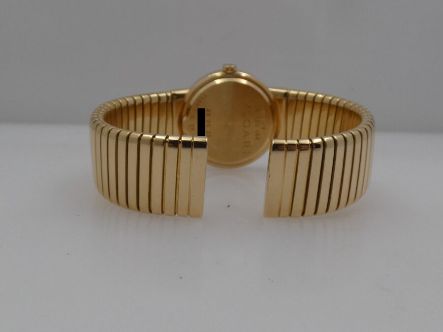 Bulgari Bulgari Tubogas Lady ORO MASSICCIO 18KT BB 26 2T WITH BOX Anni 90's - immagine 13