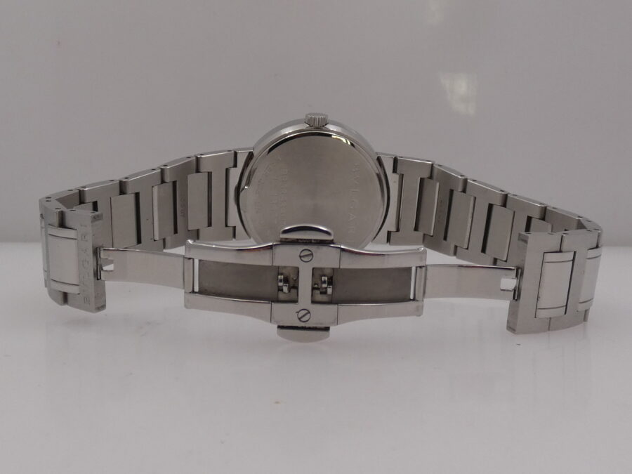 Bulgari Bulgari BB 38 SS Honeycomb Dial Automatic TOP CONDITION Acciaio Braccialato ANNI '2000s - immagine 13