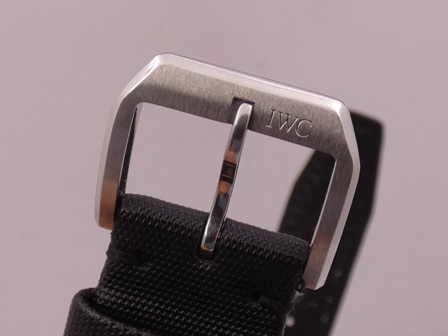 IWC Ingenieur Automatic IW3234 With PAPERS Lunetta Nera In Ceramica Acciaio - immagine 14