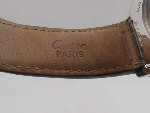 Cartier Tortue 2497 Oro Bianco18Kt Factory Diamonds With PAPERS Anno 2010 Carica Manuale Cal. 430P