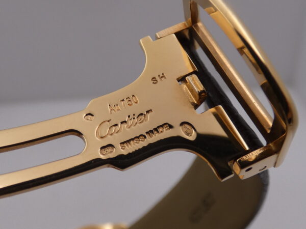 Cartier Santos Dumont 2650 Large Model Oro Rosa 18Kt Diamond Set TOP CONDITION Manuale