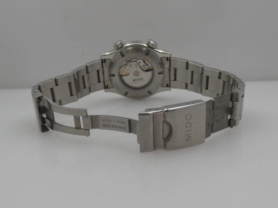 Mido Multifort Day Date Automatic LIKE NEW BOX&PAPERS ANNO 2024 Dual Crown Steel Ref. M005930A - immagine 13