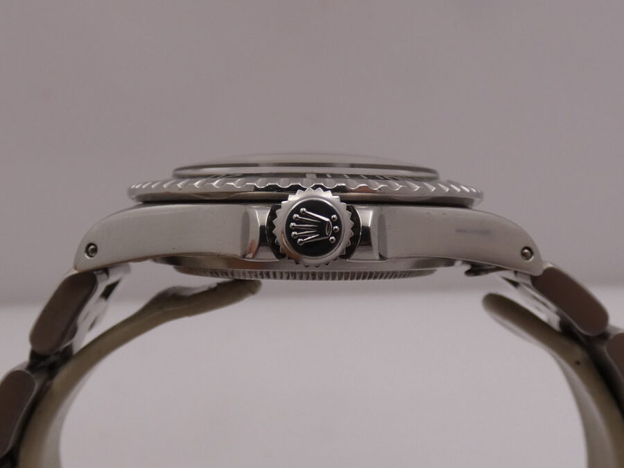 Rolex Submariner (No Date) 5513 SERIF Hazelnut Dial MK1 Open Six Automatico Braccialato Anno 1970/1971 - immagine 14