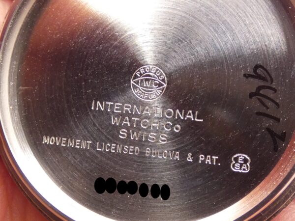 IWC Schaffausen 9162 Electronic Tuning Fork Diapason By Bulova Acciaio Anni 70's Vintage