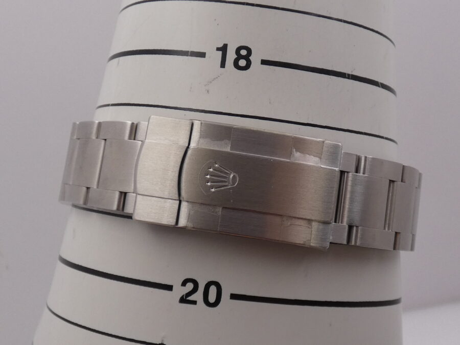 Rolex Oyster Perpetual 41 124300 GREEN FULL STICKERED Anno 2021 BOX&PAPERS Automatico Acciaio - immagine 14