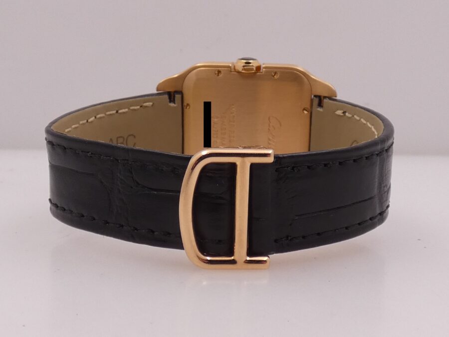 Cartier Santos Dumont Oro Rosa18Kt W2009251 BOX&PAPERS Anno 2023 TOP CONDITION Never Polished - immagine 14