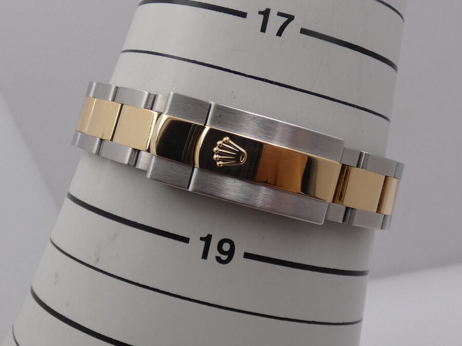 Rolex Datejust 31 Mid-Size ROLESOR 278243G GREEN DIAMONDS DIAL Anno 2021 BOX&PAPERS TOP CONDITION Automatico For Ladies - immagine 14