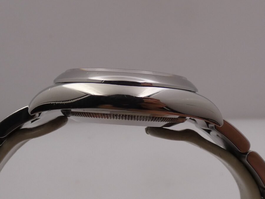 Rolex Oyster Perpetual Date 115200 SALMON DIAL Anno 2009 Automatico Acciaio - immagine 14