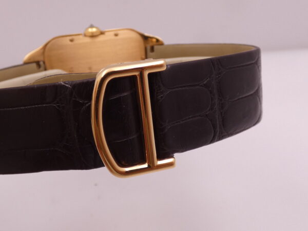 Cartier Santos Dumont 2650 Large Model Oro Rosa 18Kt Diamond Set TOP CONDITION Manuale