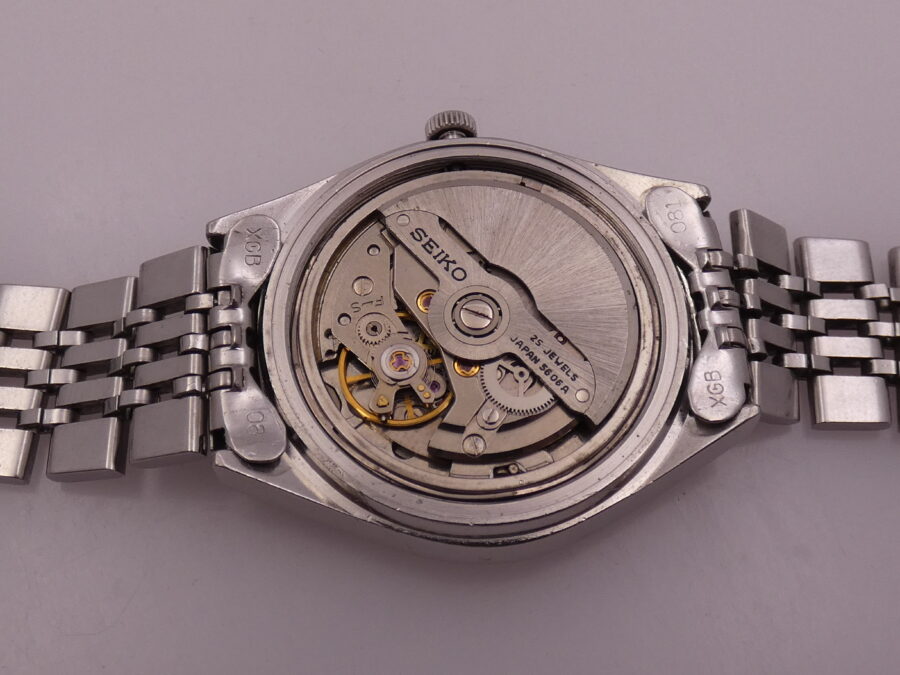 Seiko Lord Matic Day-Date Automatico Anni 70 Acciaio Braccialato Ref. 5606-8051 - immagine 16