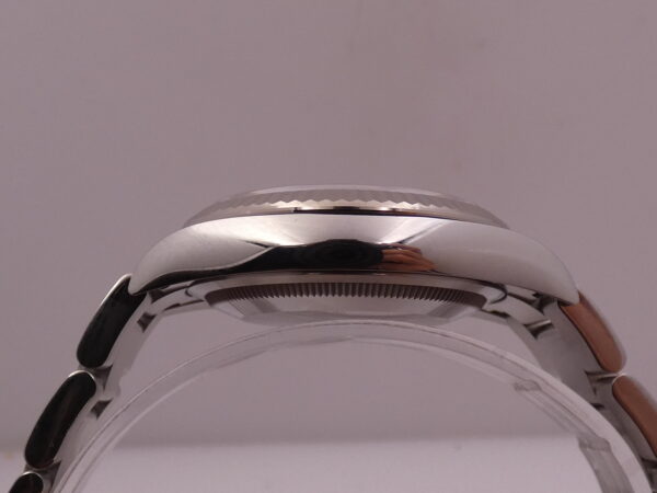 Rolex Datejust 36 126234 NEW BOX&PAPERS Anno 2020 Lunetta Oro Bianco 18Kt MAI INDOSSATO Automatico