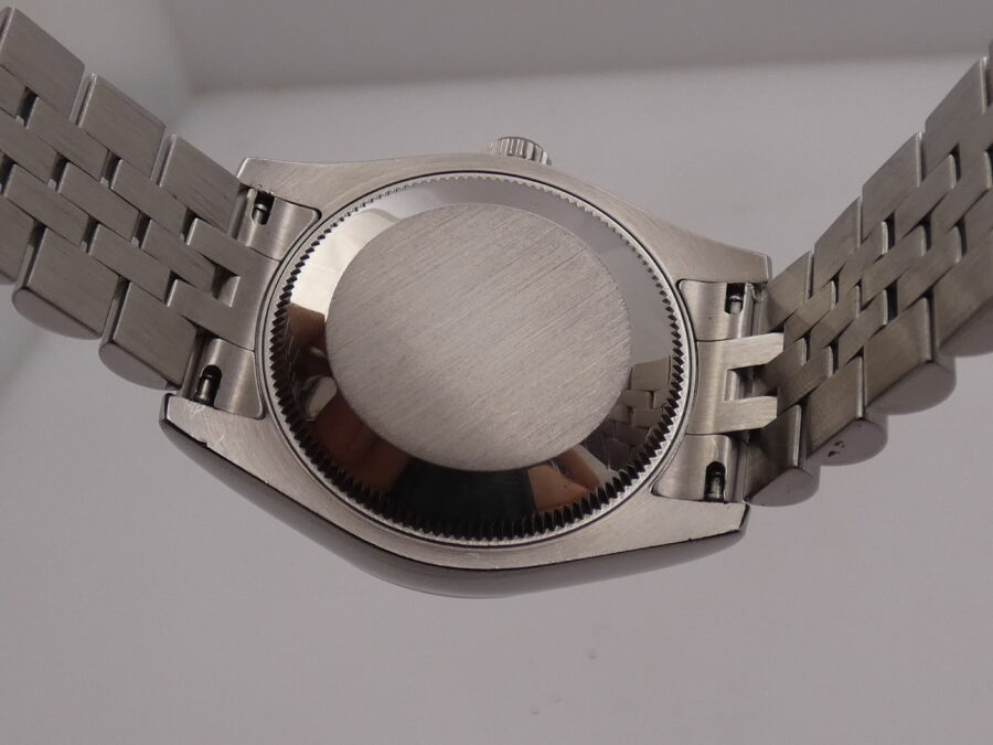 Rolex Datejust 31 MID-SIZE Jubilee 178274 Lunetta Oro Bianco 18Kt Anno 2008 Circulaire Soleil Dial Automatico - immagine 15