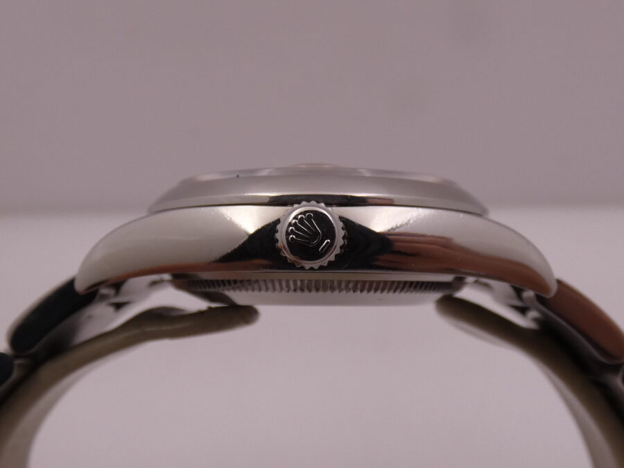 Rolex Oyster Perpetual Date 115200 SALMON DIAL Anno 2009 Automatico Acciaio - immagine 15