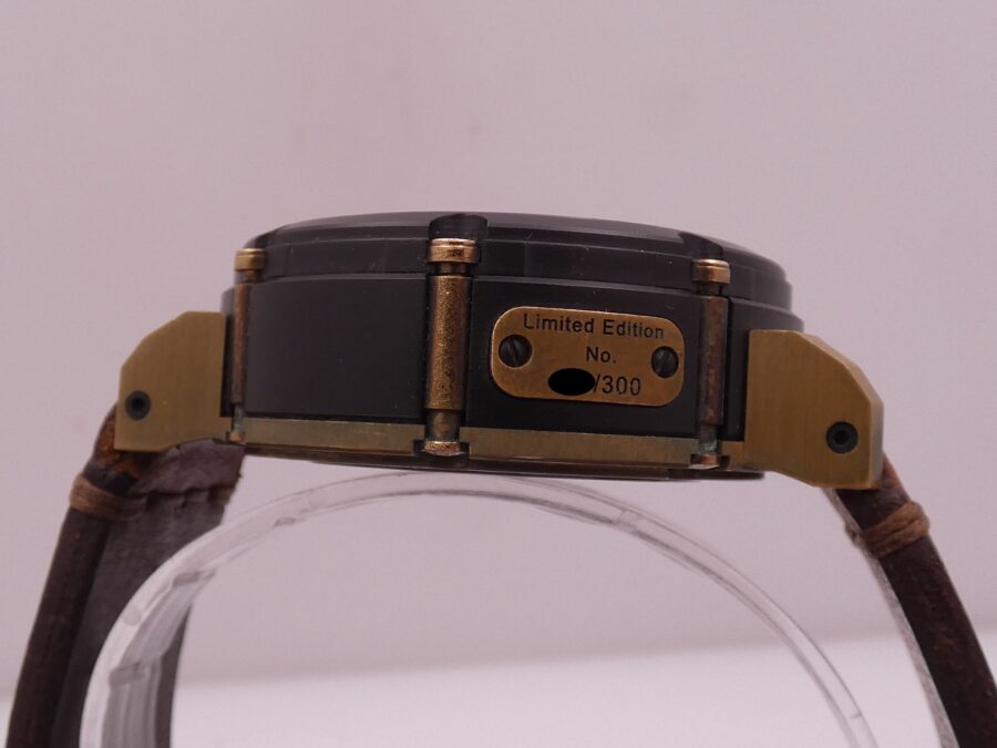 Cronografo U-Boat Chimera Italo Fontana 7475 46mm Bronzo & PVD Nero Limited Edition 300pz - immagine 15