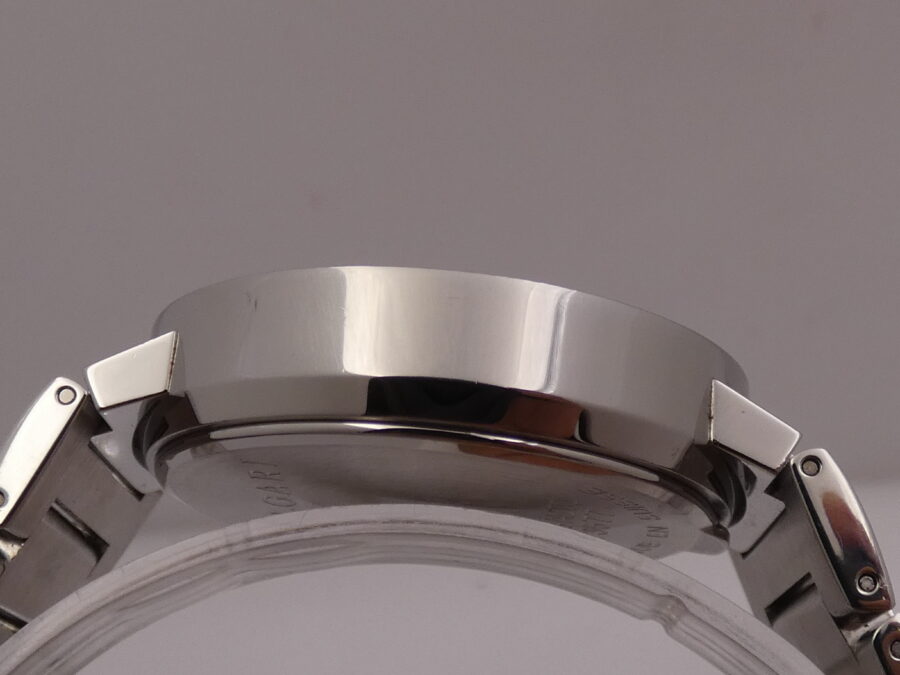 Bulgari Bulgari BB 38 SS Honeycomb Dial Automatic TOP CONDITION Acciaio Braccialato ANNI '2000s - immagine 15
