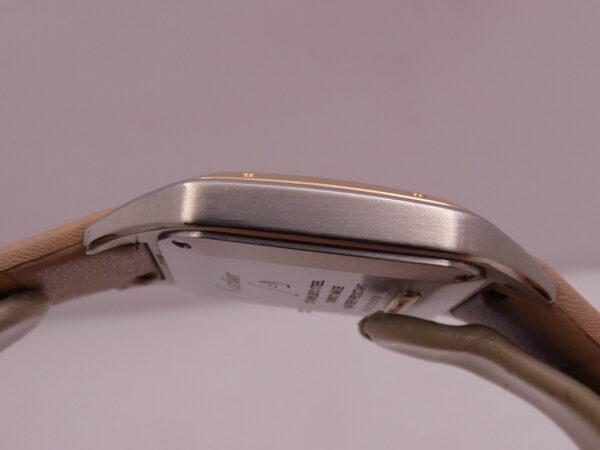 Cartier Santos Dumont Lady 27,5mm Acciaio & Oro Rosa 18Kt 4213 TOP CONDITION For Ladies W2SA0012
