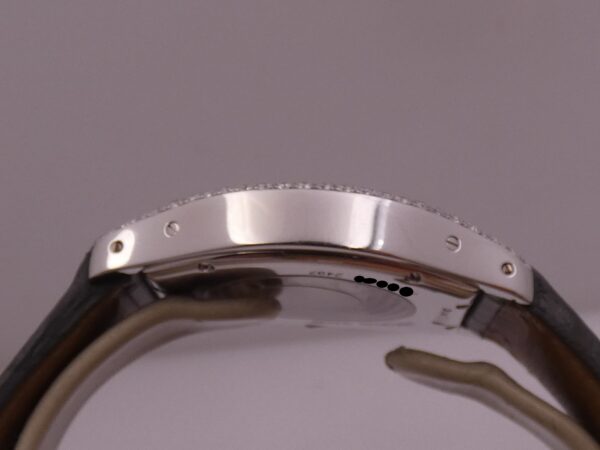 Cartier Tortue 2497 Oro Bianco18Kt Factory Diamonds With PAPERS Anno 2010 Carica Manuale Cal. 430P