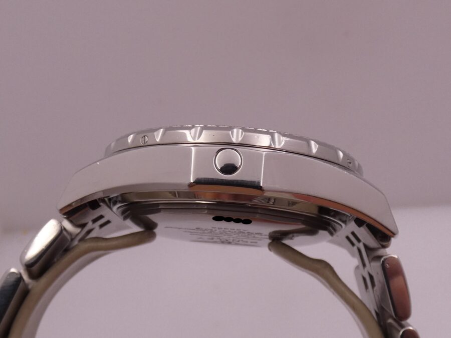 Cronografo Breitling Bentley Motors 48mm A25362 Edizione Speciale Automatico Chronometer Braccialato - immagine 16
