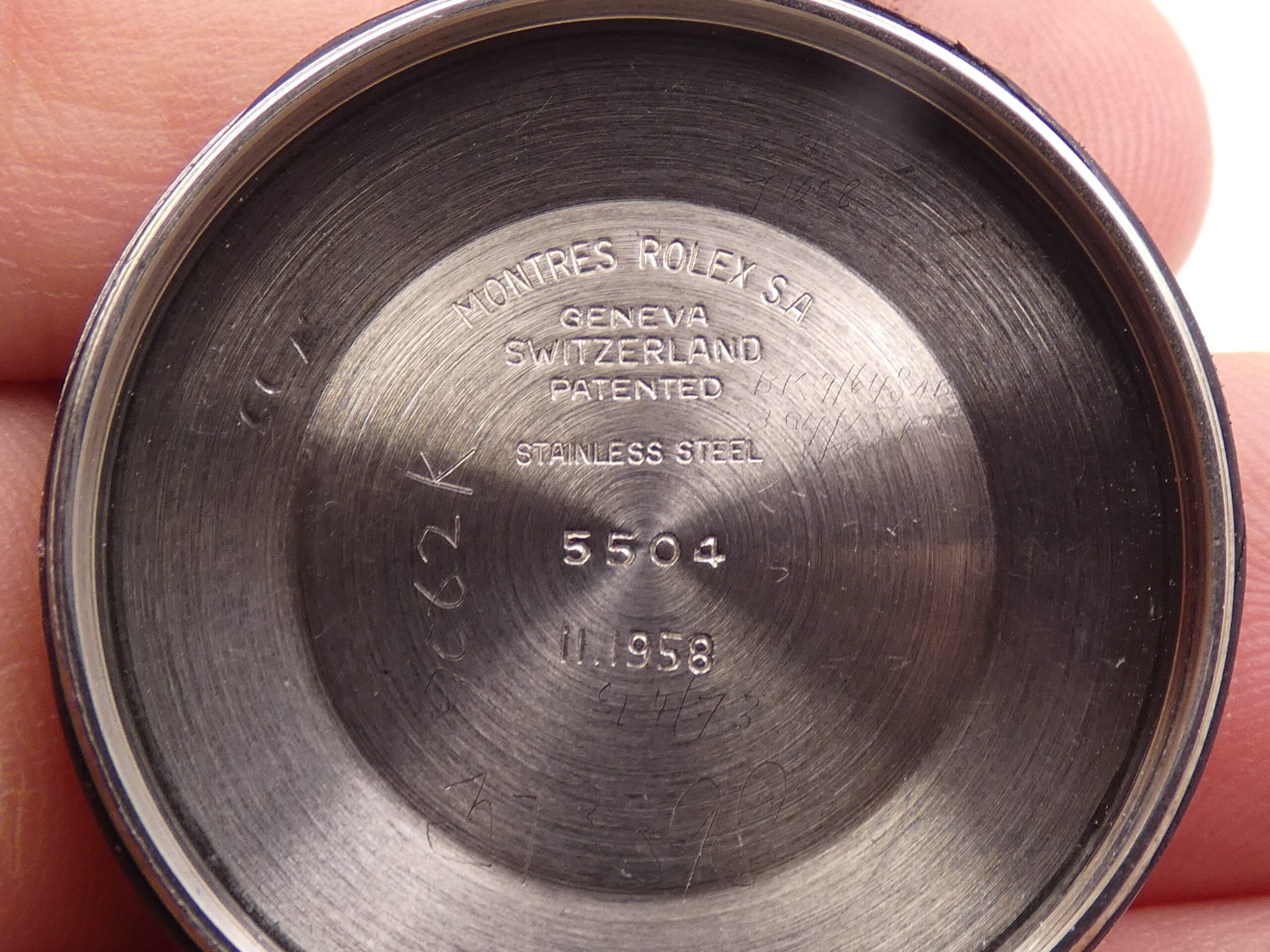 Rolex Explorer 5504 Super Precision ANNO 1958 Automatico Acciaio Rotore a Farfalla - immagine 16