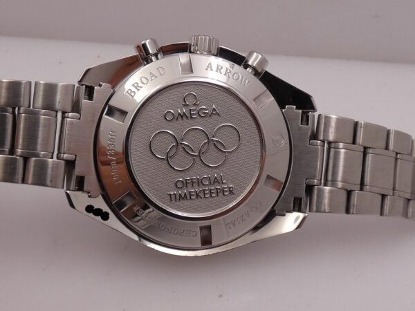 Cronografo Omega Speedmaster Broad Arrow Co-Axial Olympic Collection ANNO 2008 Top Condition Automatico Braccialato Acciaio