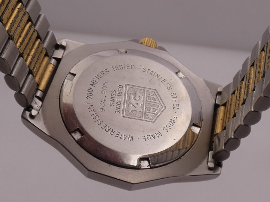 TAG Heuer 3000 Professional Acciaio&Oro 18 kt G.F. Anni 80 Braccialato Ref. 934.206 - immagine 17