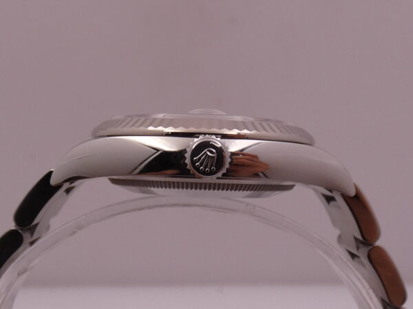 Rolex Datejust 36 126234 NEW BOX&PAPERS Anno 2020 Lunetta Oro Bianco 18Kt MAI INDOSSATO Automatico