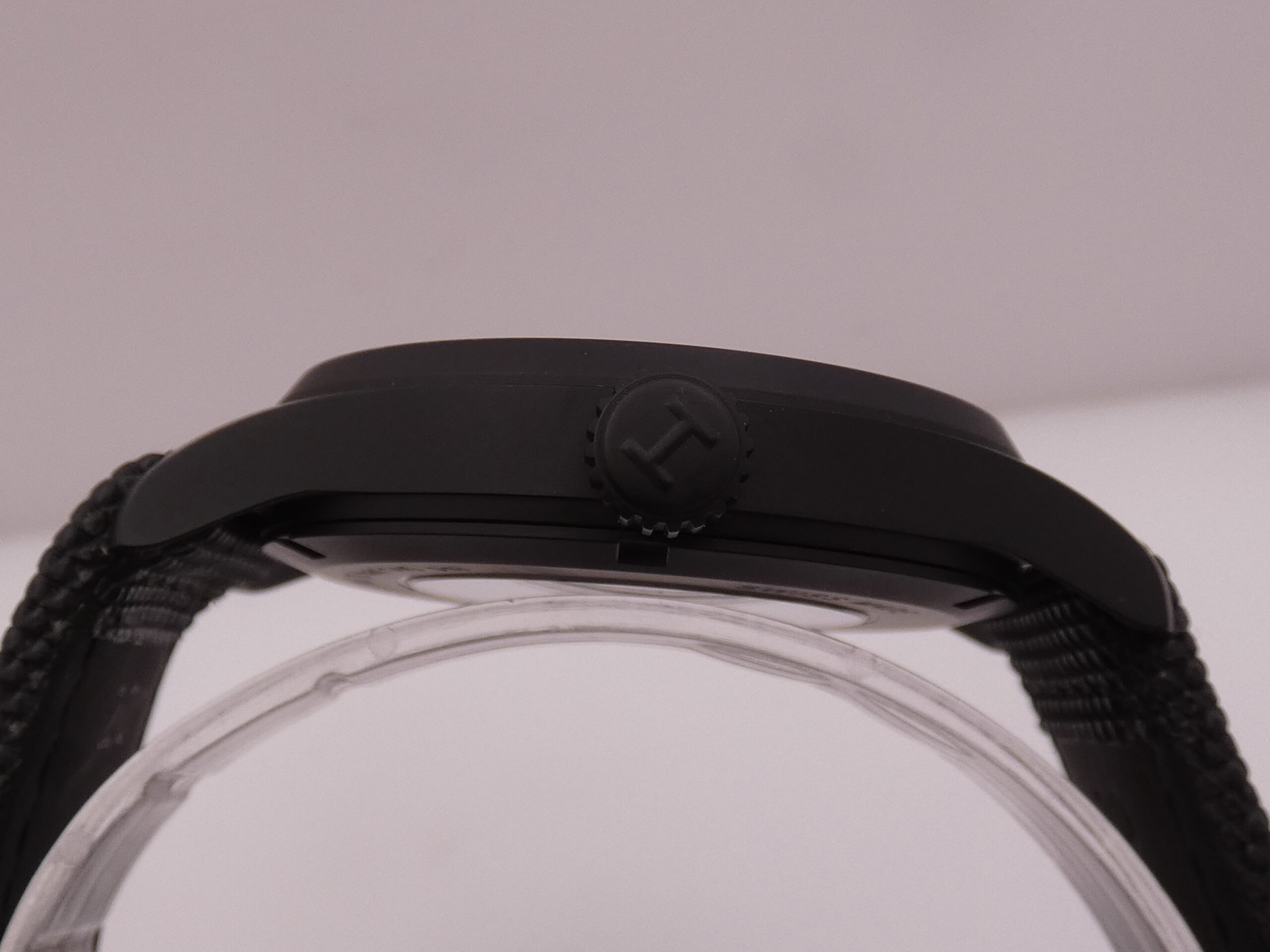 Hamilton Khaki Field Titanio H705757 NEW BOX&PAPERS Automatico MAI INDOSSATO Black PVD - immagine 16