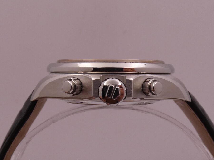 Cronografo TAG Heuer Grand Carrera CAV511A LIKE NEW Automatic Chronometer Calibre 17 Acciaio - immagine 16