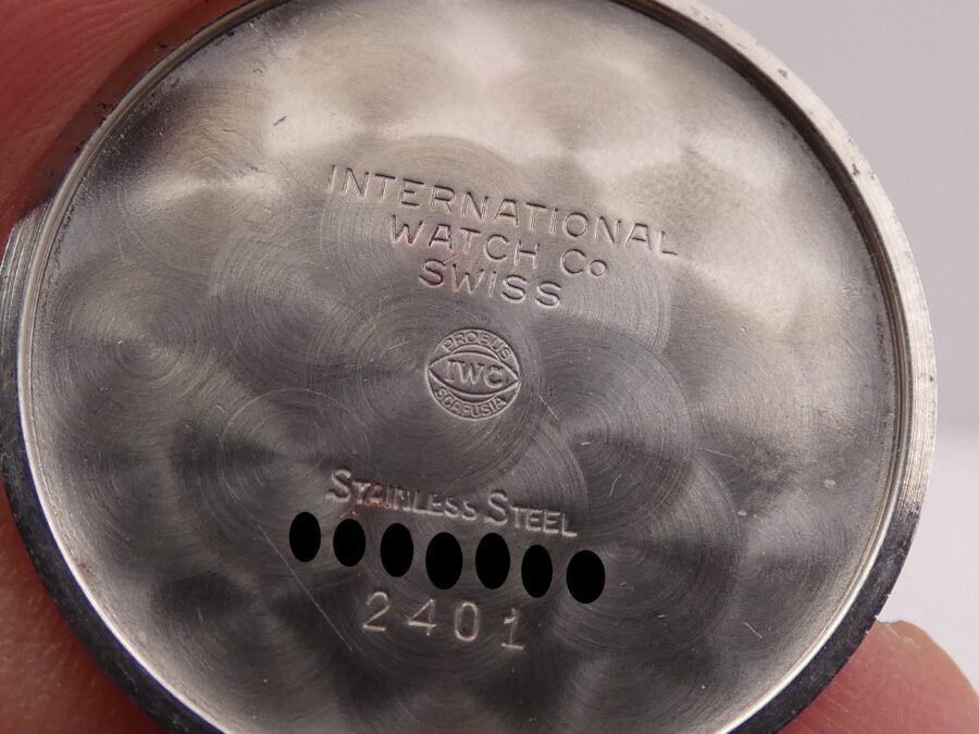IWC Portofino Vintage 2401 Carica Manuale Cal. 403 ANNI '70 Mesh Bracelet Acciaio - immagine 16